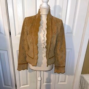 Boston Proper Leather Jacket (read description)